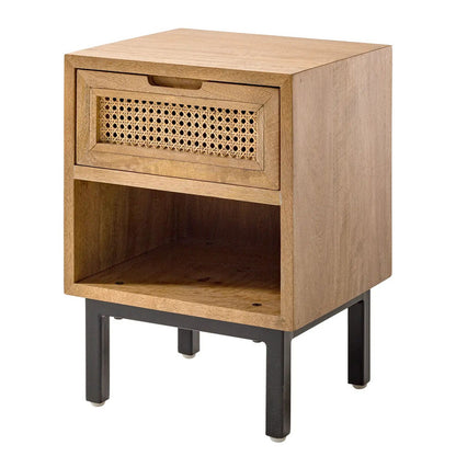 Votie Solid Wood Nightstand