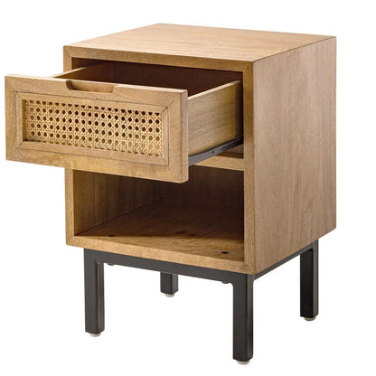 Votie Solid Wood Nightstand