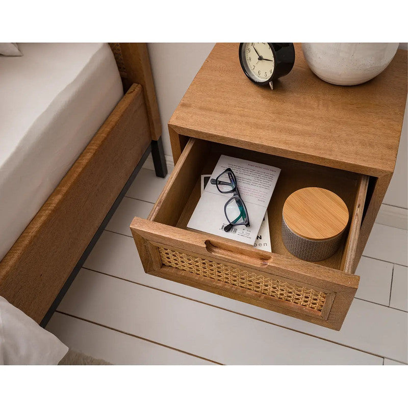 Votie Solid Wood Nightstand