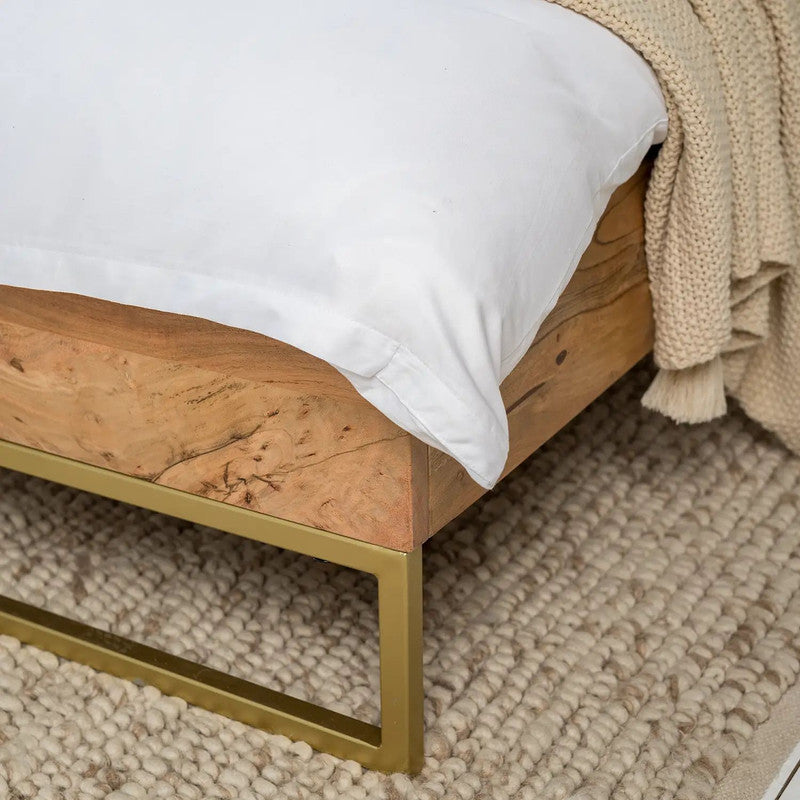 Bioga Solid Wood Bed