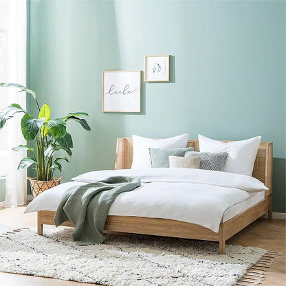 Tanior Rattan Bed