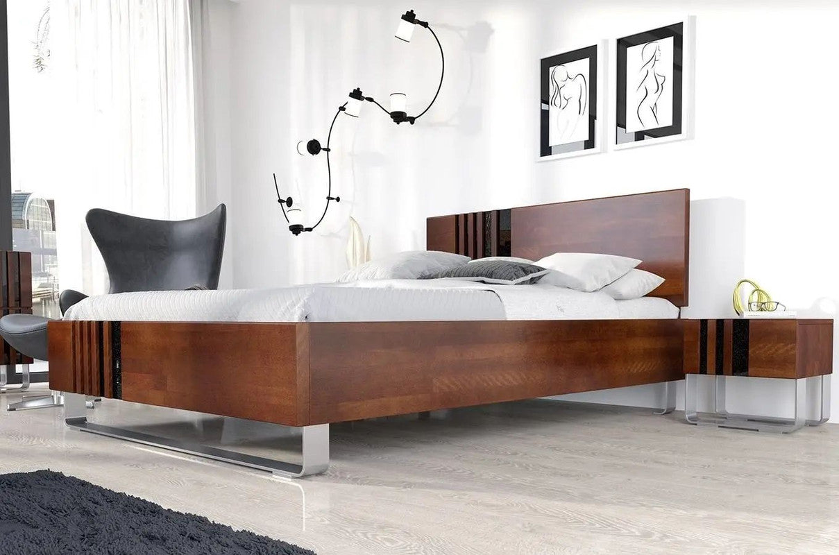 Visbe Solid Wood Bed