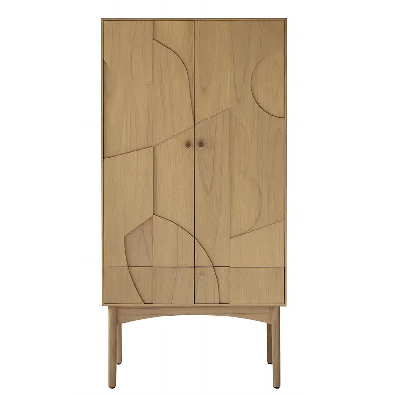 Othio Solid Wood Wardrobe