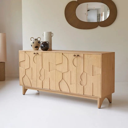 Othio Solid Wood Sideboard