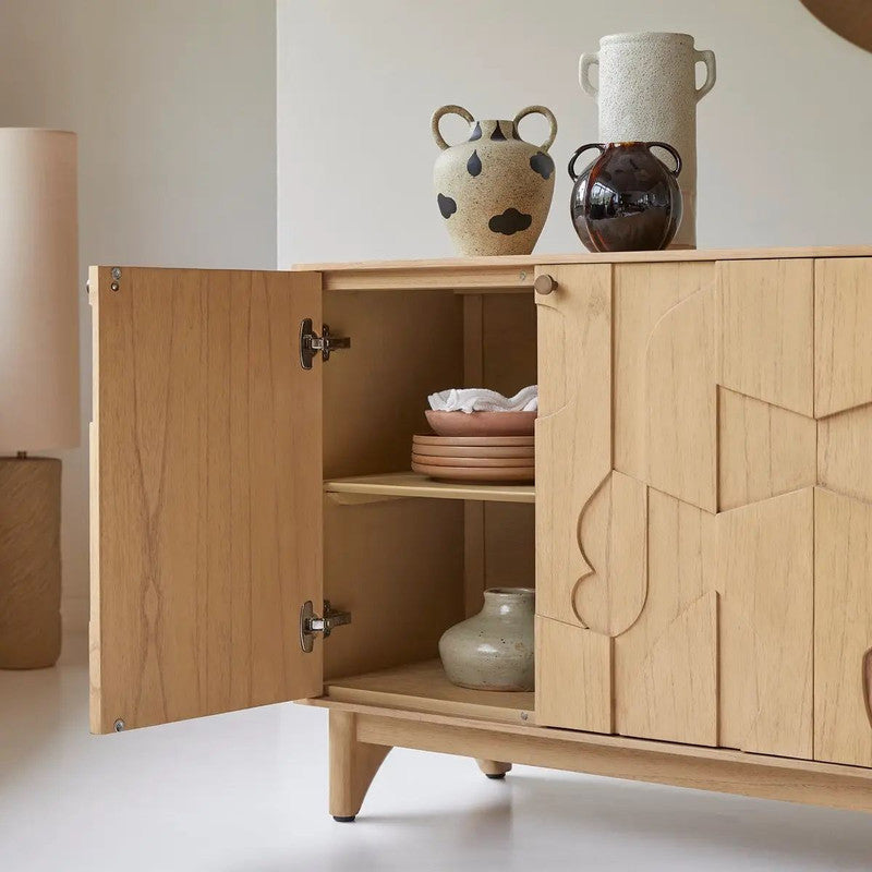 Othio Solid Wood Sideboard