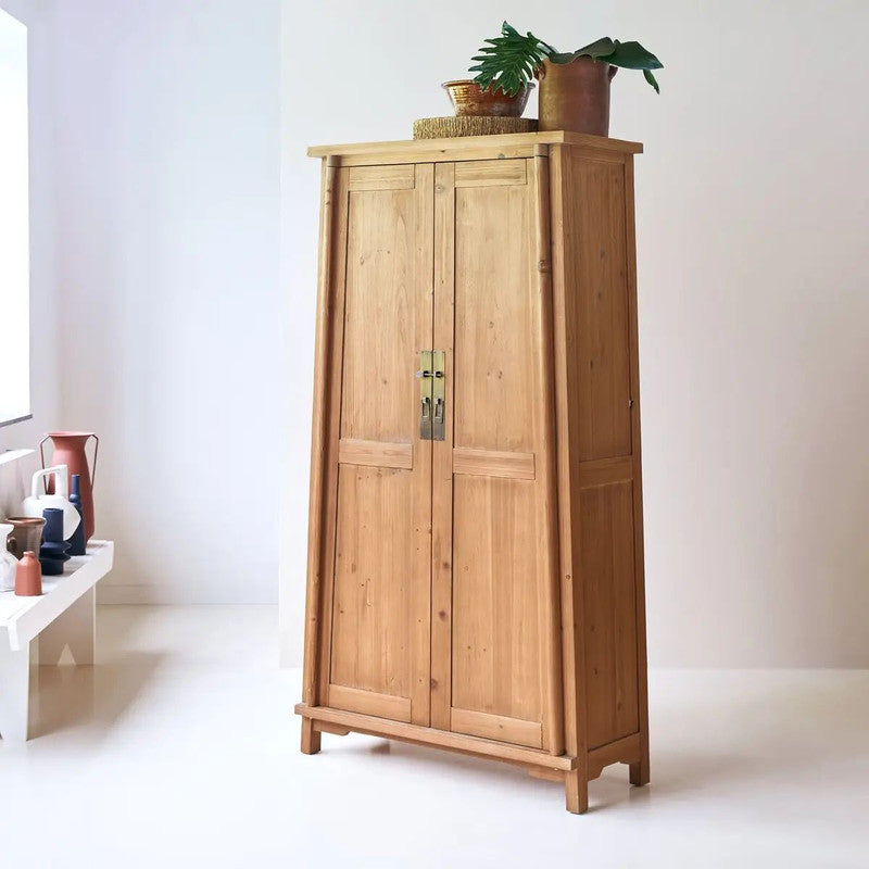 Yukaon Solid Wood Wardrobe