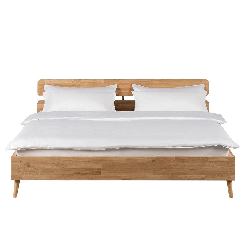 Finsbe Solid Wood Bed