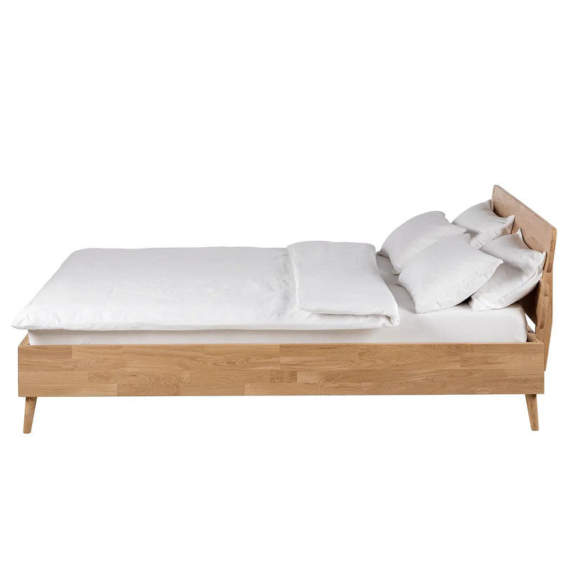 Finsbe Solid Wood Bed