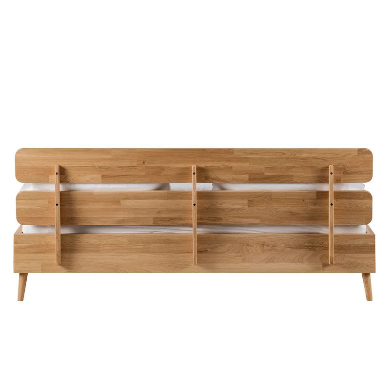 Finsbe Solid Wood Bed