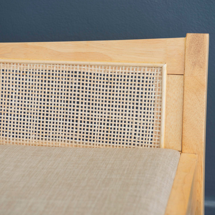 Donner Back Cushioned Bench